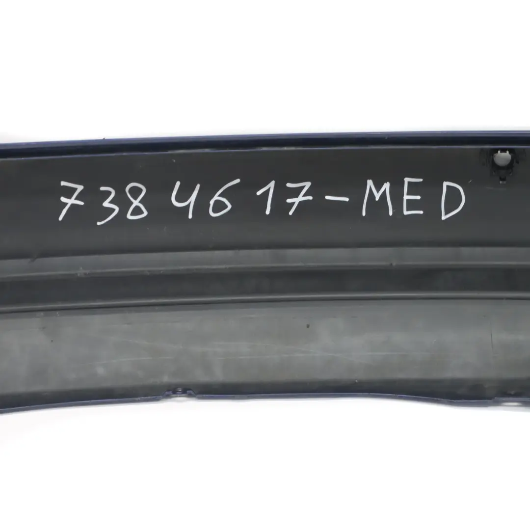 BMW F31 LCI Bumper Rear Touring Trim Panel PDC Mediterranean Blue Metallic - C10 - SKU 7384617-MED - Part number 7384617