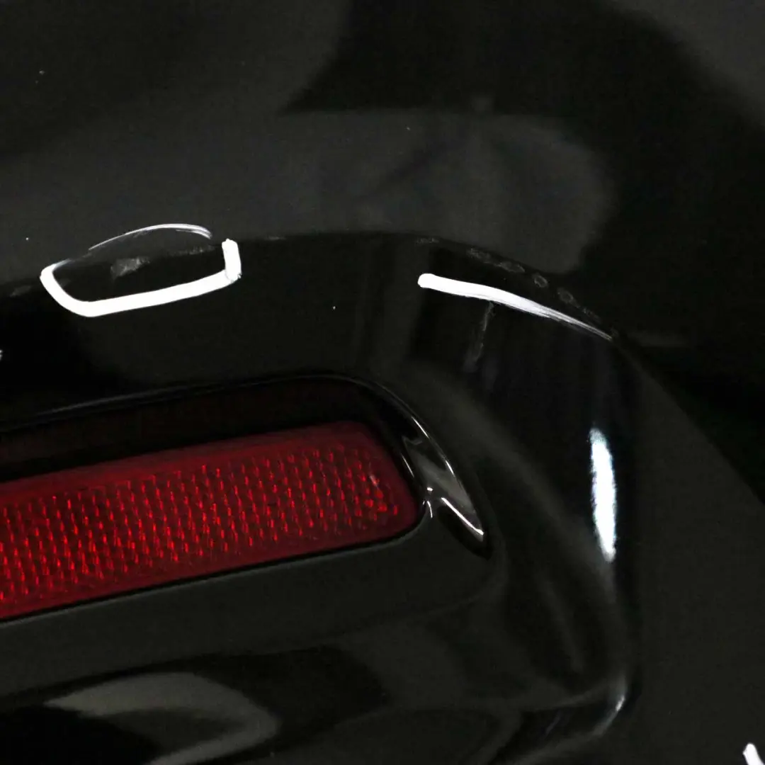 BMW F31 LCI Zderzak Tył Tylny Schwarz 2 - 668 - SKU 7384617-SCH - Numer Części 7384617