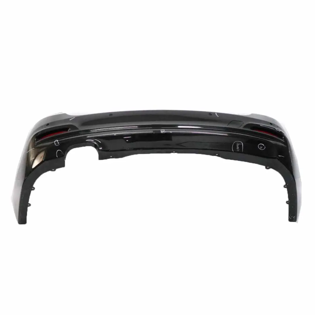 BMW F31 LCI Bumper Rear Touring Trim Panel PDC Schwarz 2 Black - 668 - SKU 7384617-SCH - Part number 7384617