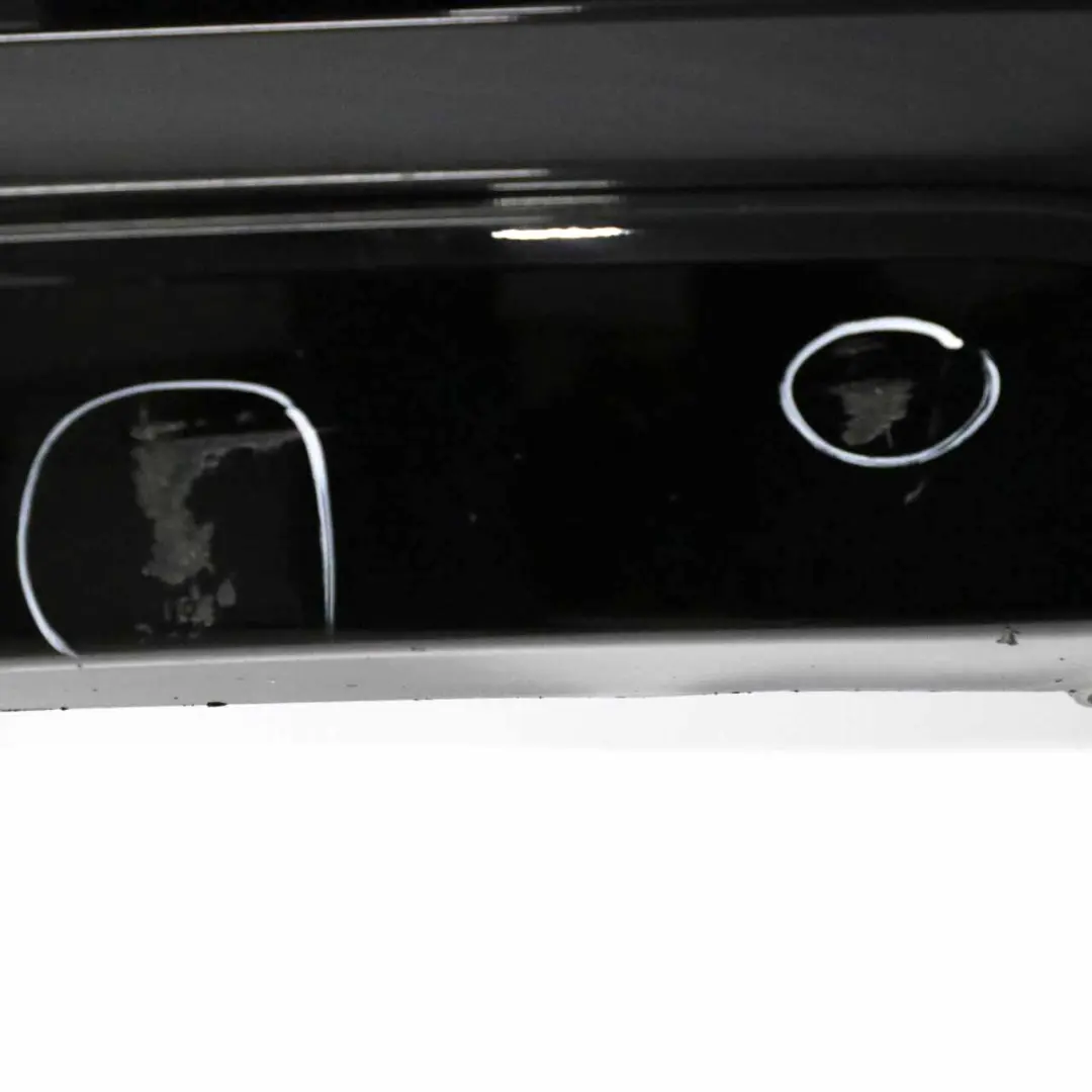 BMW F31 LCI Bumper Rear Touring Trim Panel PDC Schwarz 2 Black - 668 - SKU 7384617-SCH - Part number 7384617