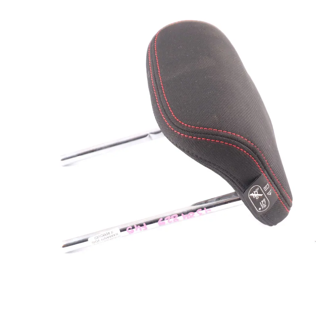 Headrest Rear Middle Centre Cloth Fabric Anthracite Grey to BMW F45 F48 F46 Seat with Part number 7384829 BMW F45 F48 F46 Seat Headrest Rear Middle Centre Cloth Fabric Anthracite Grey - SKU 7384829 - Part number 7384829
