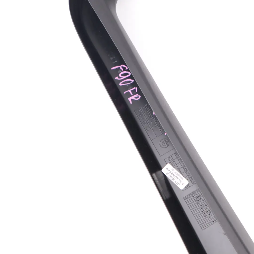 Cadre de Fenêtre BMW G30 G31 Cache Porte Avant Droite Panelling pour à propos du numéro de pièce 7384930 Cadre de Fenêtre BMW G30 G31 Cache Porte Avant Droite Panelling - SKU 7384930 - Numéro de pièce 7384930