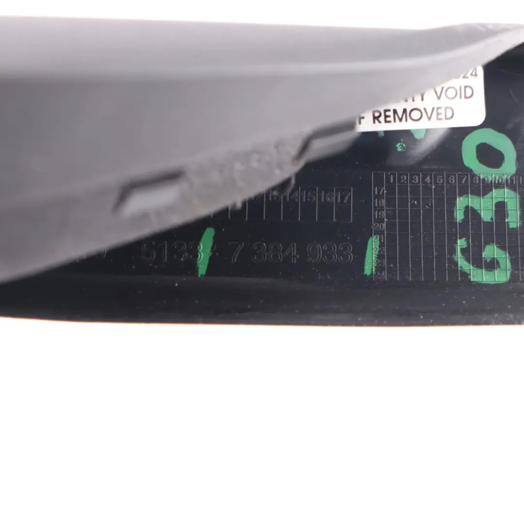  Triangle Cover BMW G30 G31 Mirror Trim Front Left N/S Interior Black - SKU 7384933 - Part number 7384933