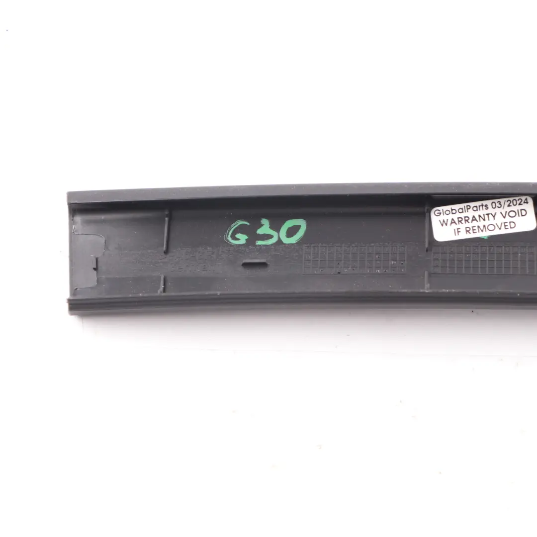 BMW G30 F90 Puerta Trasera Ventana Interior Guía Rail Bar Derecha - SKU 7384944 - Número de pieza 7384944