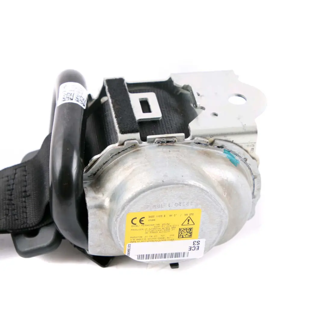 Mini Countryman F60 Cintura sicurezza posteriore superiore sinistra Nero - SKU 7384993 - Numero di parte 7384993