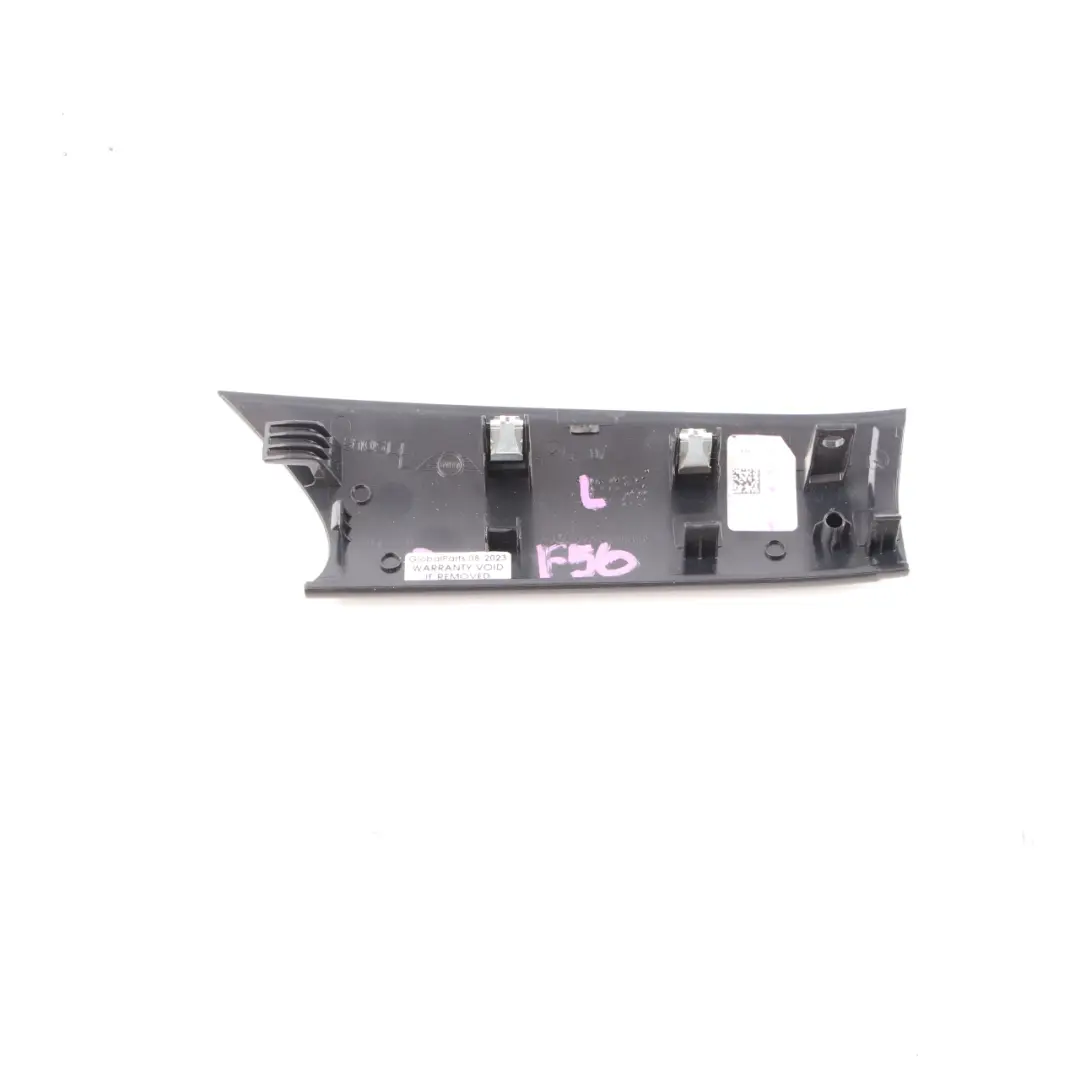Mini F56 F57 Trim interno scheda porta copertura sinistra chiaro - SKU 7385667 - Numero di parte 7385667