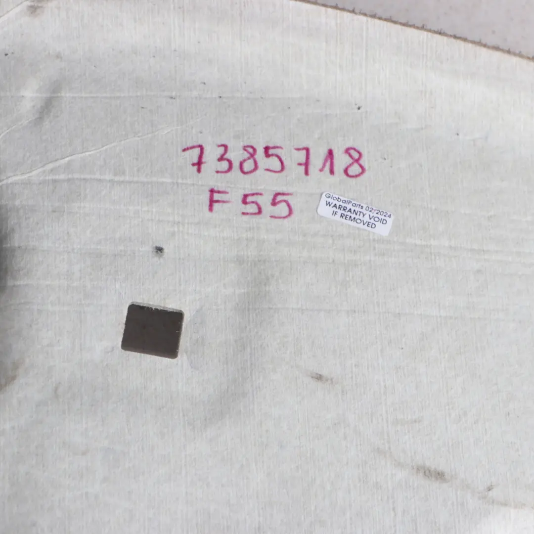 Headlining Moulded Roof Lining Roofliner Anthracite Black to Mini F55 with Part number 7385718 Mini F55 Headlining Moulded Roof Lining Roofliner Anthracite Black - SKU 7385718 - Part number 7385718
