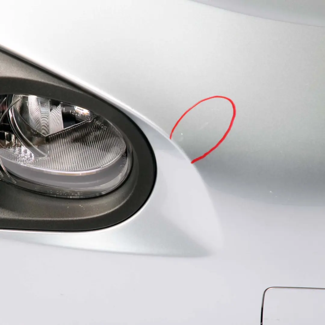 Front Bumper Trim Panel PDC Ionic Silver Blue Metallic - B72 to BMW i3 I01 with Part number 7385780 BMW i3 I01 Front Bumper Trim Panel PDC Ionic Silver Blue Metallic - B72 - SKU 7385780-ION - Part number 7385780