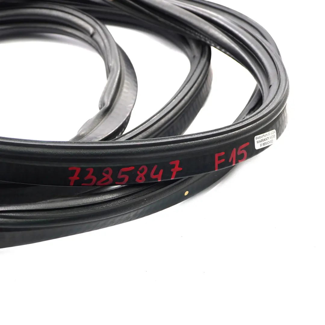 Heckklappe Dichtung Kantenschutz Hinten Gummidichtung für BMW X5 F15 mit Teilenummer 7385847 BMW X5 F15 Heckklappe Dichtung Kantenschutz Hinten Gummidichtung - SKU 7385847 - Teilenummer 7385847