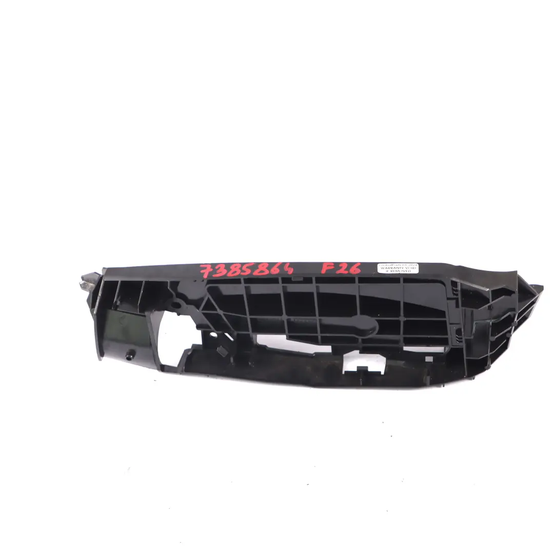  Panel Support BMW X4 F26 Front Seat Left N/S Side Panel Support Black - SKU 7385864 - Part number 7385864