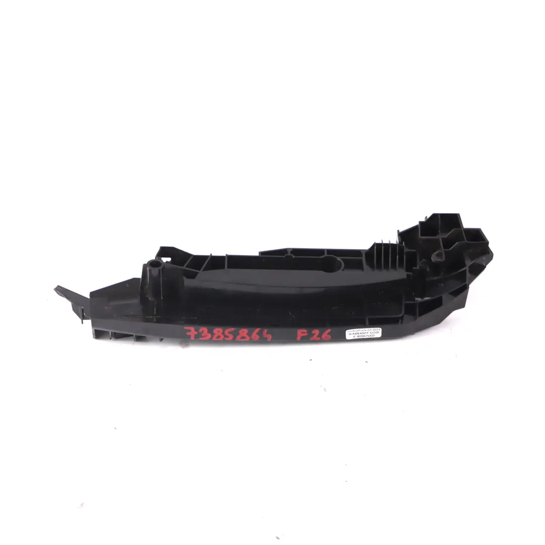  Panel Support BMW X4 F26 Front Seat Left N/S Side Panel Support Black - SKU 7385864 - Part number 7385864