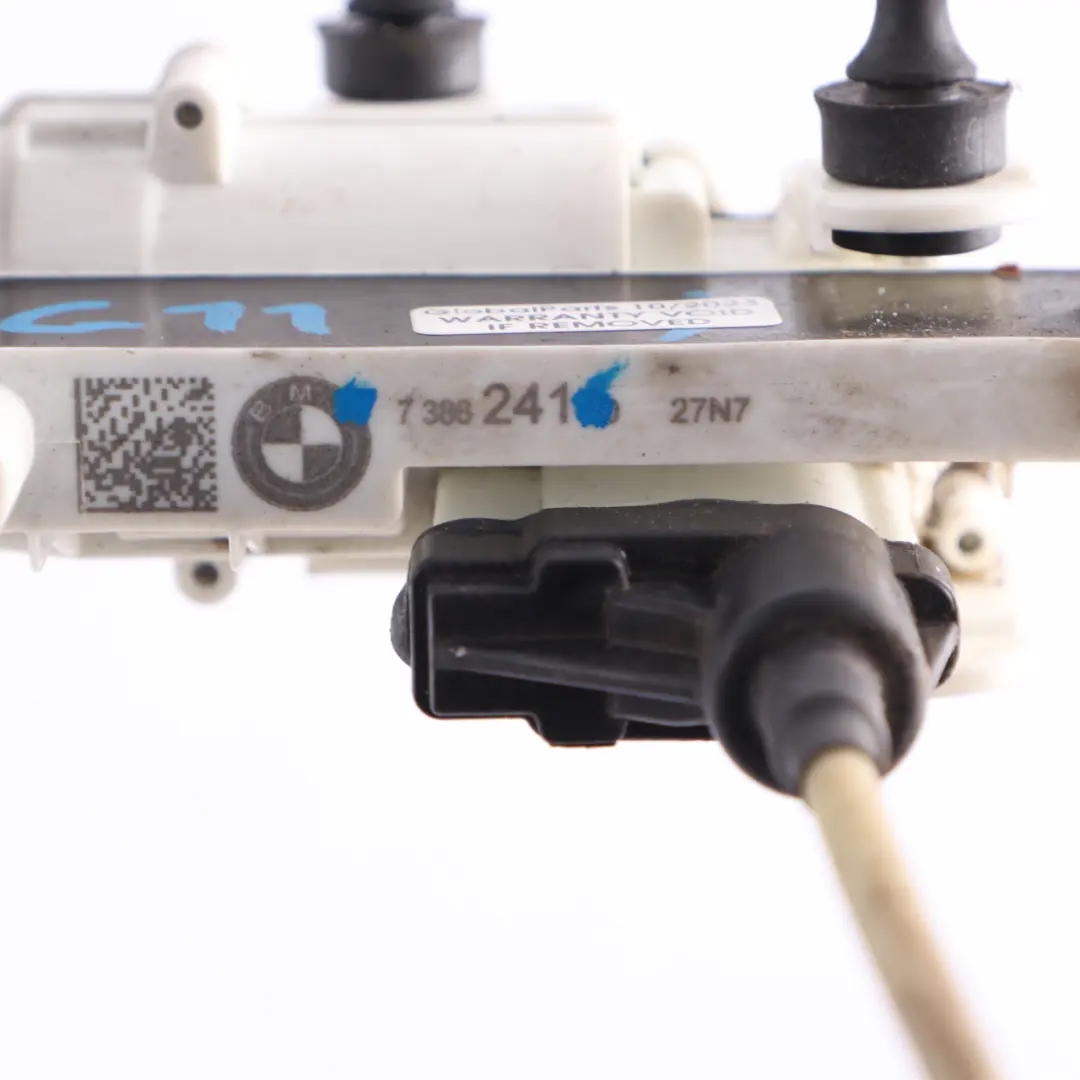 Soft Close Unit Rear Left Door N/S Automatic Soft Close SCA Unit to BMW G11 with Part number 7386241 BMW G11 Soft Close Unit Rear Left Door N/S Automatic Soft Close SCA Unit - SKU 7386241 - Part number 7386241