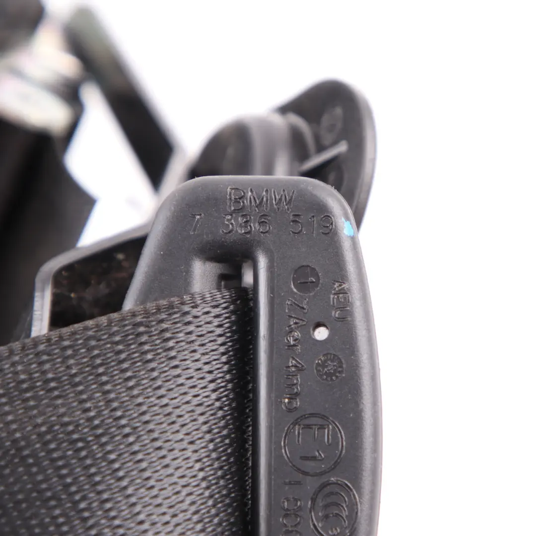 Seatbelt Front BMW i3 I01 Upper Belt Safety Seat Left N/S Black to with Part number 7386519 Seatbelt Front BMW i3 I01 Upper Belt Safety Seat Left N/S Black - SKU 7386519 - Part number 7386519