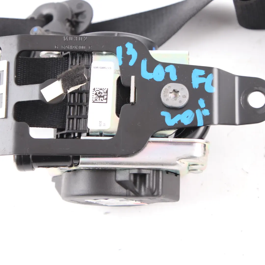 Seatbelt Front BMW i3 I01 Upper Belt Safety Seat Left N/S Black to with Part number 7386519 Seatbelt Front BMW i3 I01 Upper Belt Safety Seat Left N/S Black - SKU 7386519 - Part number 7386519