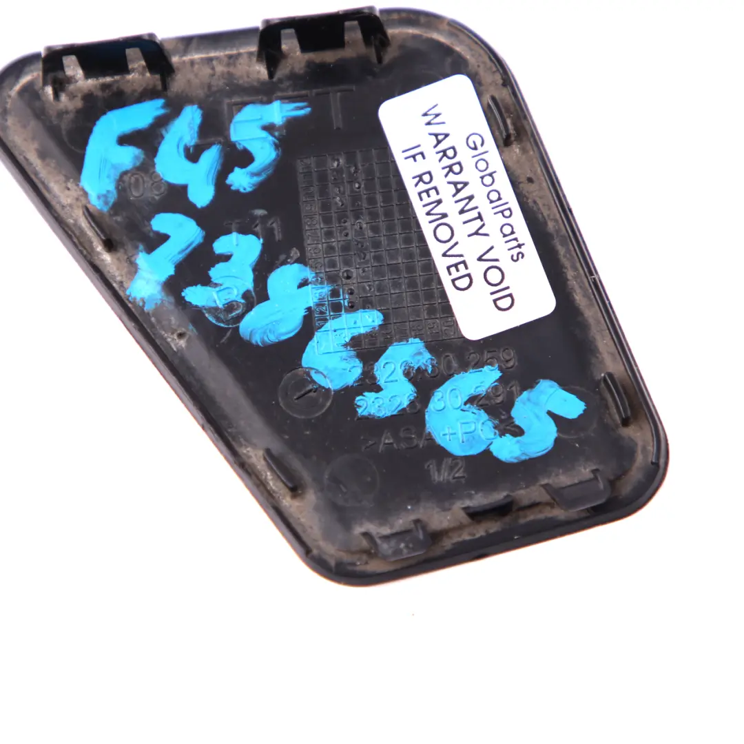 BMW F45 F46 Tapa Espejo Retrovisor Izquierdo Negro - SKU 7386565 - Número de pieza 7386565