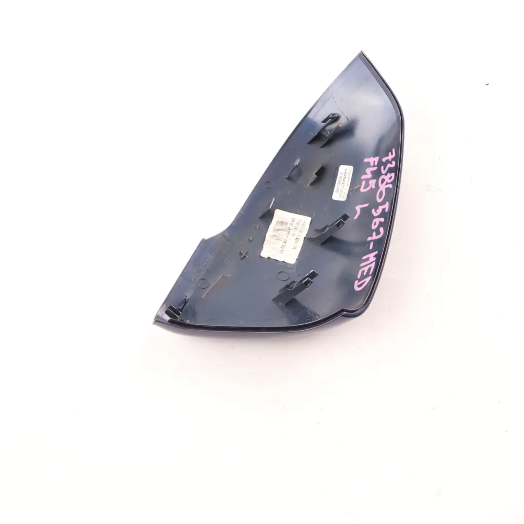 Wing Mirror Cover BMW F45 F46 X1 F48 Cap Casing Left N/S Mediterran Blue - C10 to with Part number 7386567 Wing Mirror Cover BMW F45 F46 X1 F48 Cap Casing Left N/S Mediterran Blue - C10 - SKU 7386567-MED - Part number 7386567