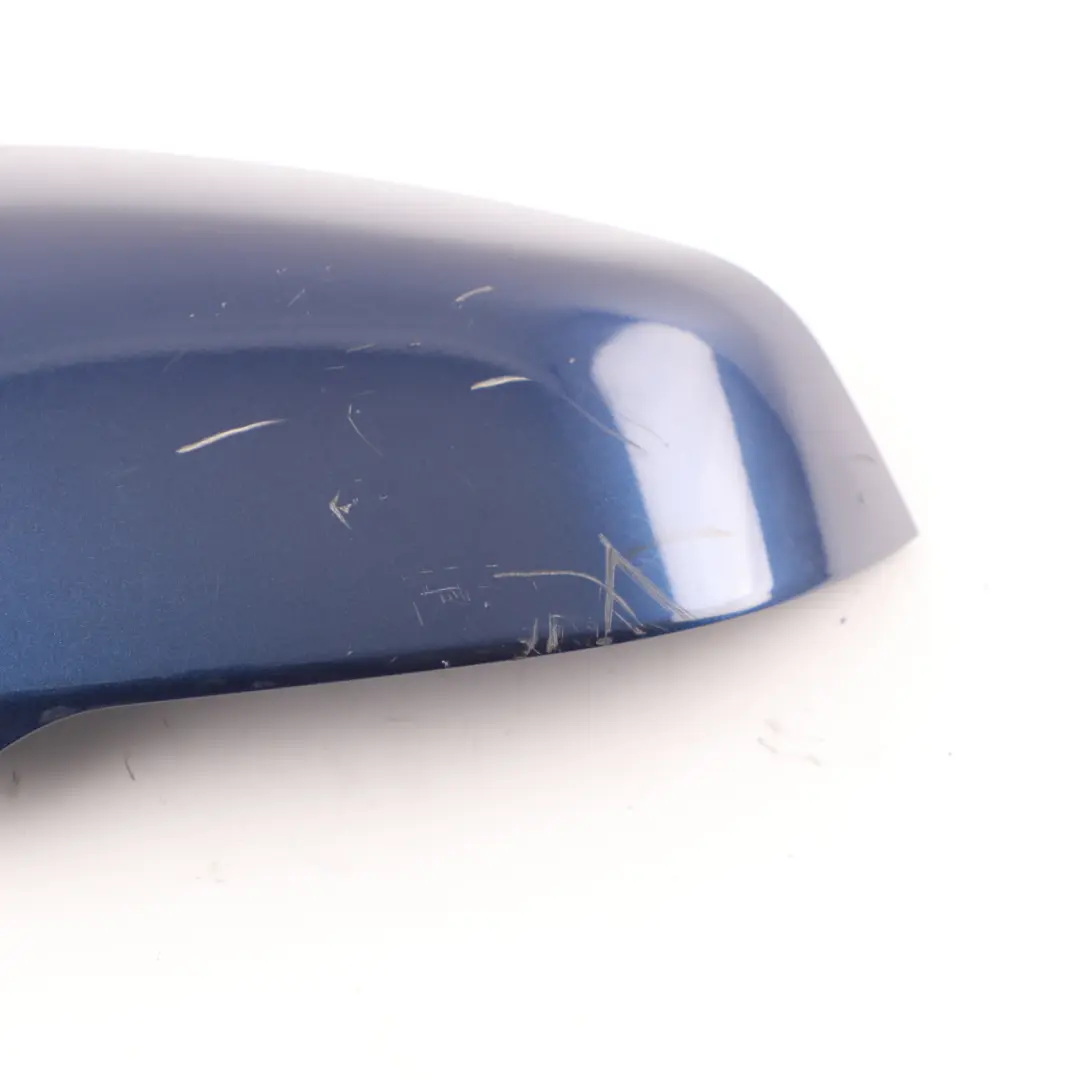 Wing Mirror Cover BMW F45 F46 X1 F48 Cap Casing Left N/S Mediterran Blue - C10 - SKU 7386567-MED - Part number 7386567