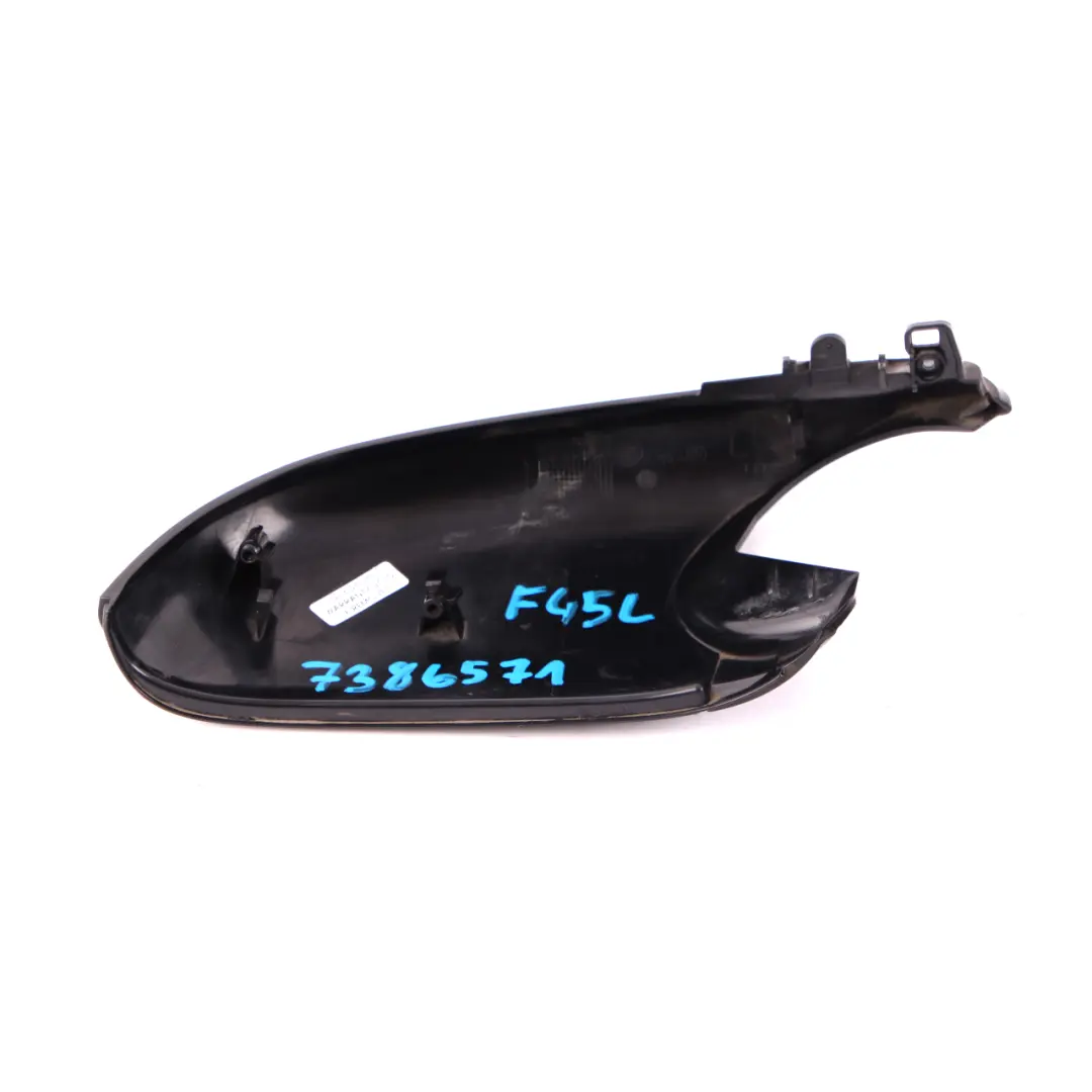 Left N/S Lower Cover Cap Casing Housing Wing Mirror Black to BMW 2 Series F45 F46 with Part number 7386571 BMW 2 Series F45 F46 Left N/S Lower Cover Cap Casing Housing Wing Mirror Black - SKU 7386571 - Part number 7386571