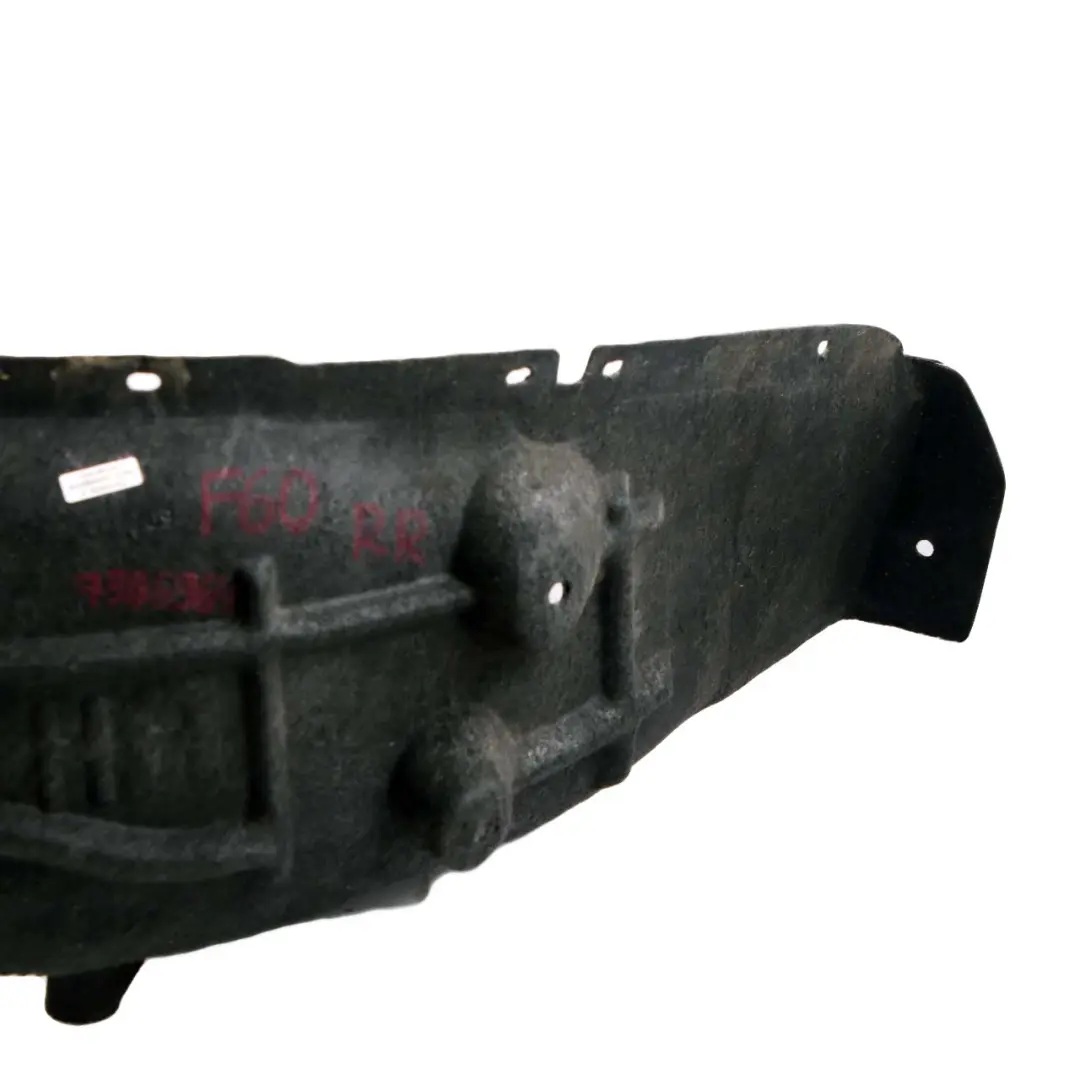 Arch Right O/S Liner Housing Trim Panel to Mini F60 Rear Cover Wheel with Part number 7386964 Mini F60 Rear Cover Wheel Arch Right O/S Liner Housing Trim Panel - SKU 7386964 - Part number 7386964