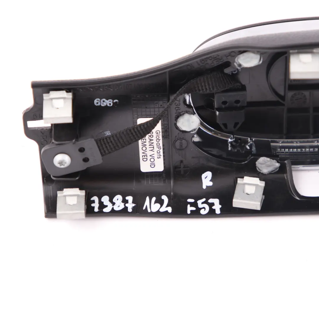 Mini F57 Convertible Rollover Bar Protection Trim Cover Panel Right O/S 7364866 - SKU 7387162 - Part number 7387162