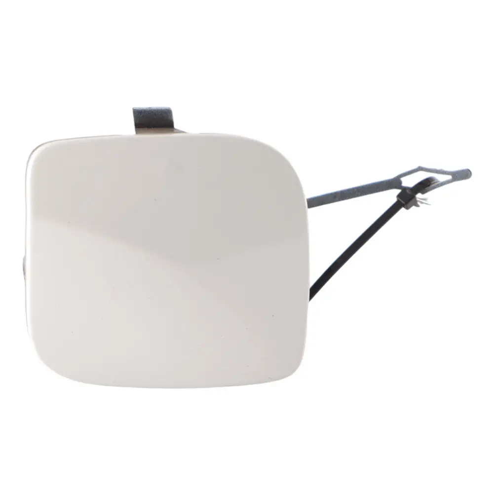 Front Bumper Flap Towing Eye Hook Cover Alpine White - 300 7371725 to BMW F20 LCI with Part number 7387170 BMW F20 LCI Front Bumper Flap Towing Eye Hook Cover Alpine White - 300 7371725 - SKU 7387170-AW - Part number 7387170