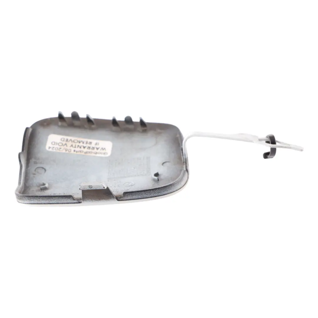 BMW F20 LCI Front Bumper Flap Towing Eye Hook Cover Alpine White - 300 7371725 - SKU 7387170-AW - Part number 7387170