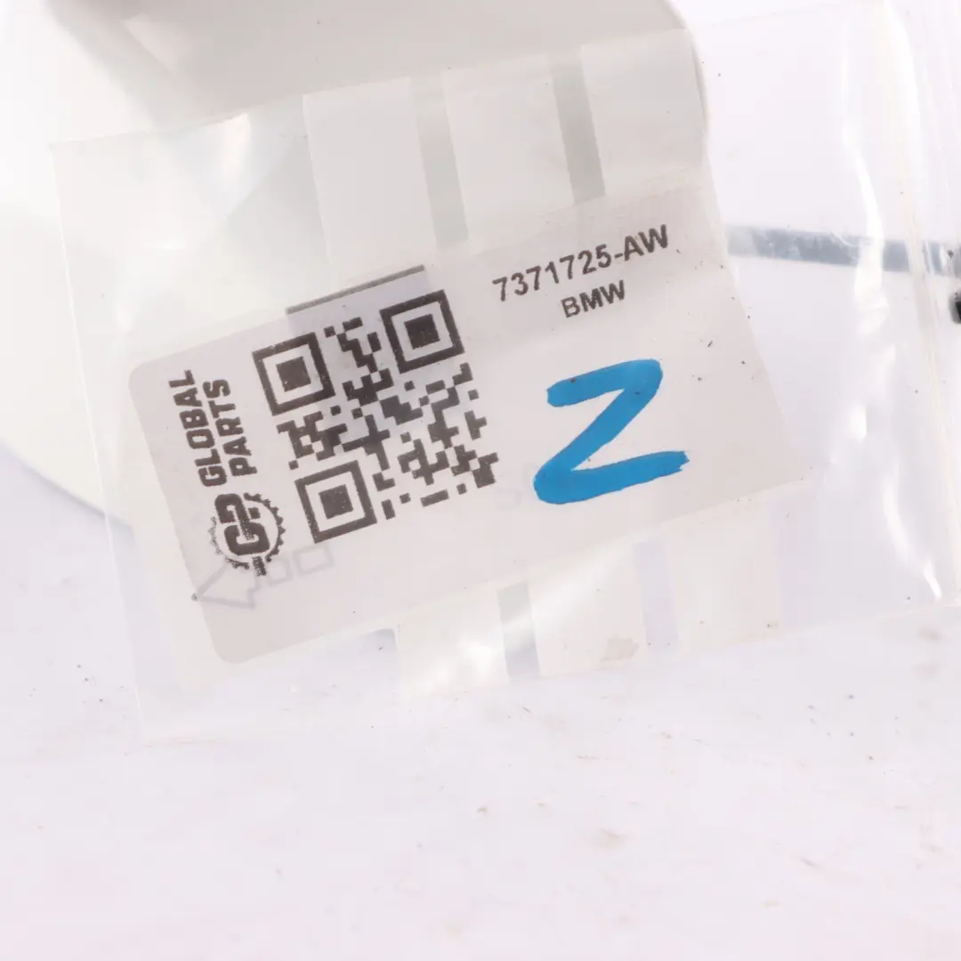 Front Bumper Flap Towing Eye Hook Cover Alpine White - 300 7371725 to BMW F20 LCI with Part number 7387170 BMW F20 LCI Front Bumper Flap Towing Eye Hook Cover Alpine White - 300 7371725 - SKU 7387170-AW - Part number 7387170