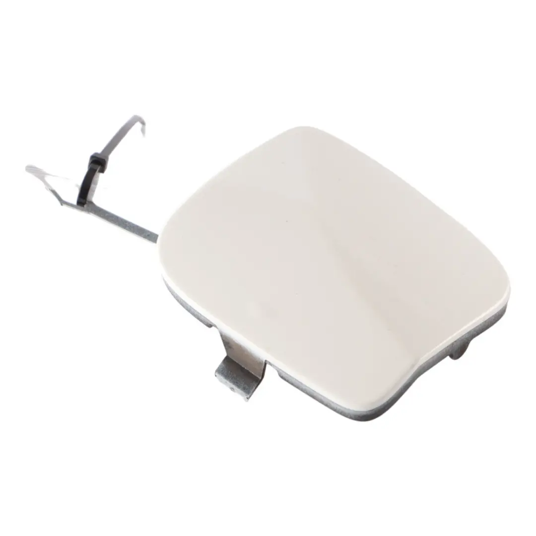 Front Bumper Flap Towing Eye Hook Cover Alpine White - 300 7371725 to BMW F20 LCI with Part number 7387170 BMW F20 LCI Front Bumper Flap Towing Eye Hook Cover Alpine White - 300 7371725 - SKU 7387170-AW - Part number 7387170