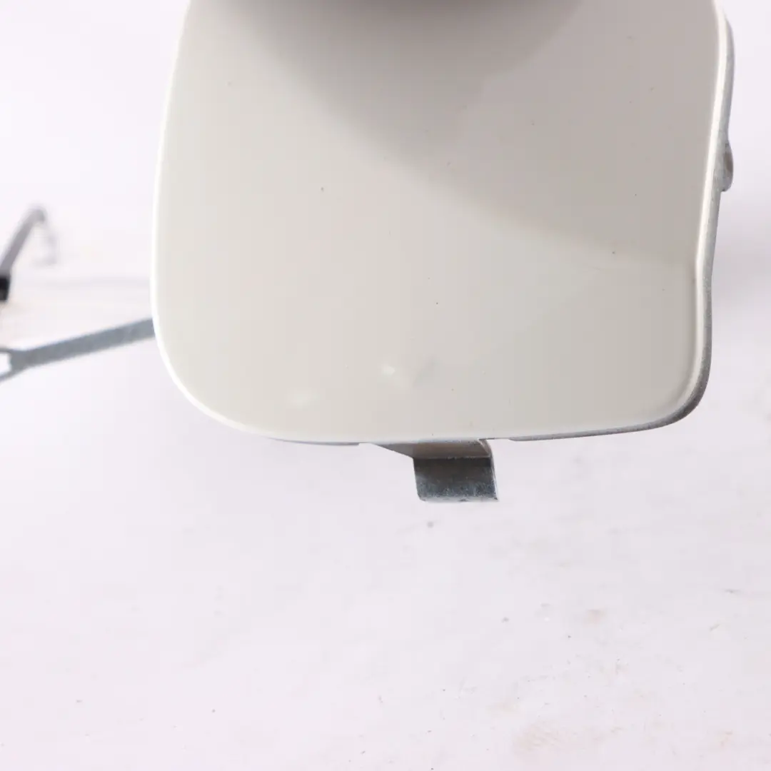 BMW F20 LCI Front Bumper Flap Towing Eye Hook Cover Alpine White - 300 7371725 - SKU 7387170-AW - Part number 7387170
