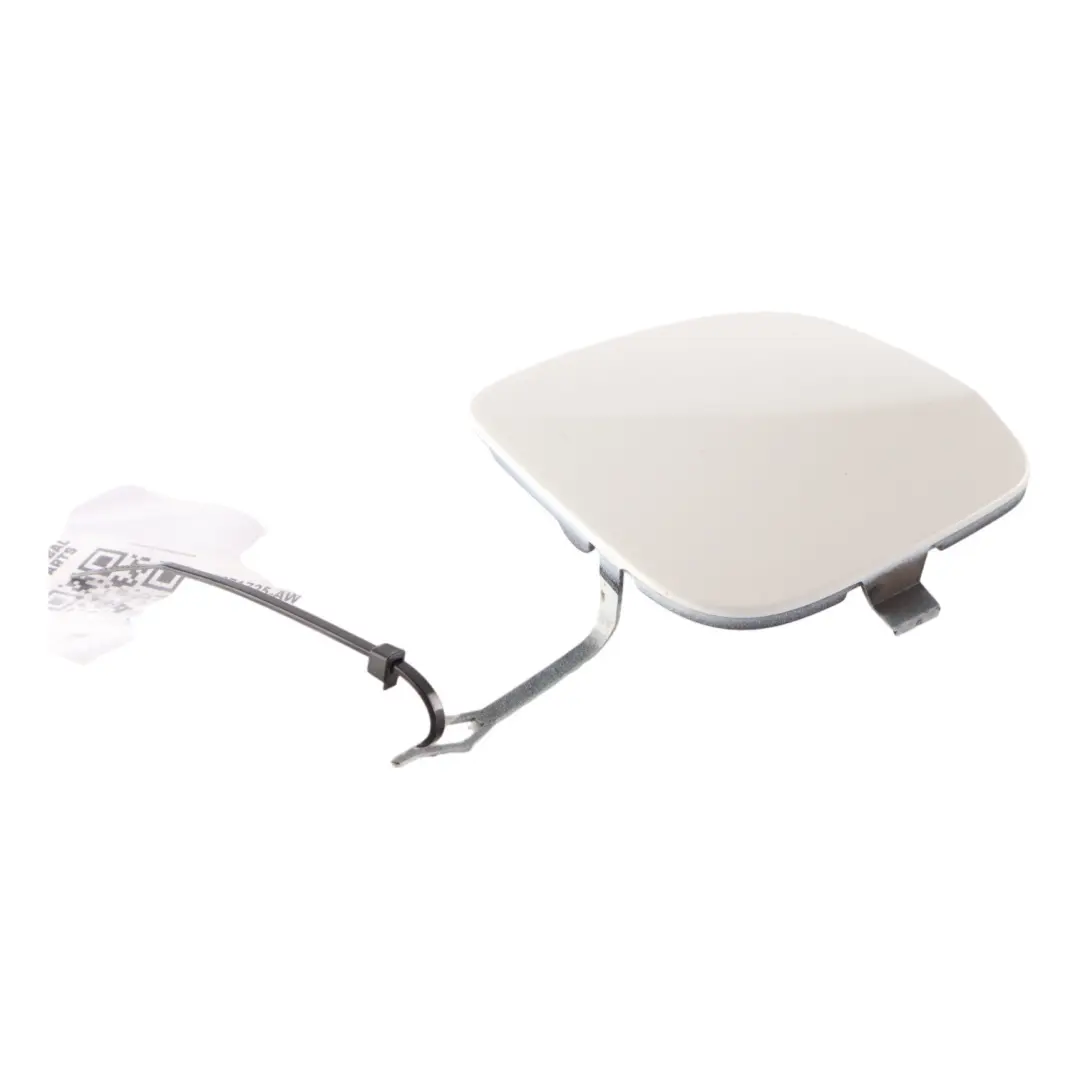 Front Bumper Flap Towing Eye Hook Cover Alpine White - 300 7371725 to BMW F20 LCI with Part number 7387170 BMW F20 LCI Front Bumper Flap Towing Eye Hook Cover Alpine White - 300 7371725 - SKU 7387170-AW - Part number 7387170