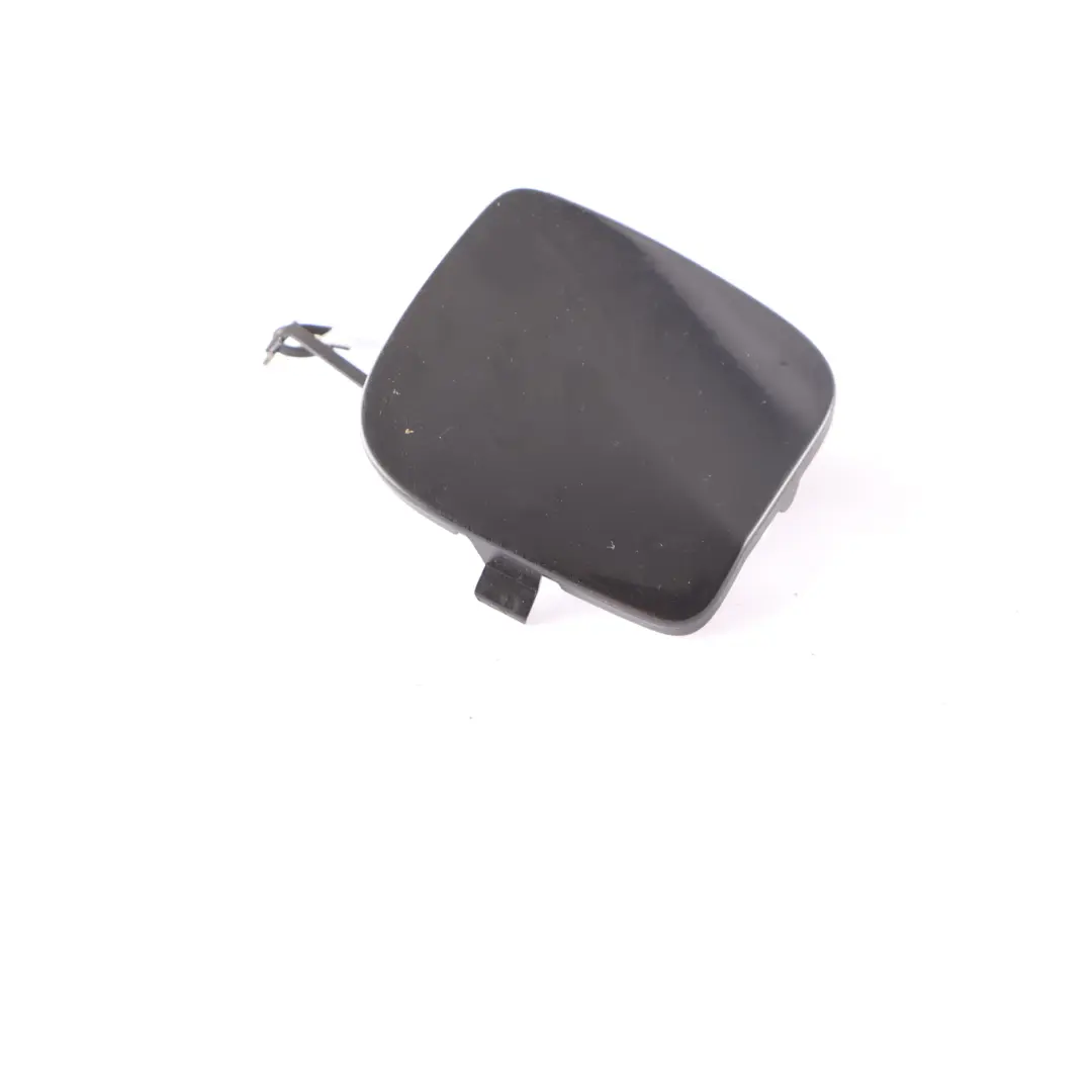 Front Bumper Flap Towing Eye Hook Cover Black Sapphire Metallic to BMW F20 LCI with Part number 7387170 BMW F20 LCI Front Bumper Flap Towing Eye Hook Cover Black Sapphire Metallic - SKU 7387170-BS - Part number 7387170