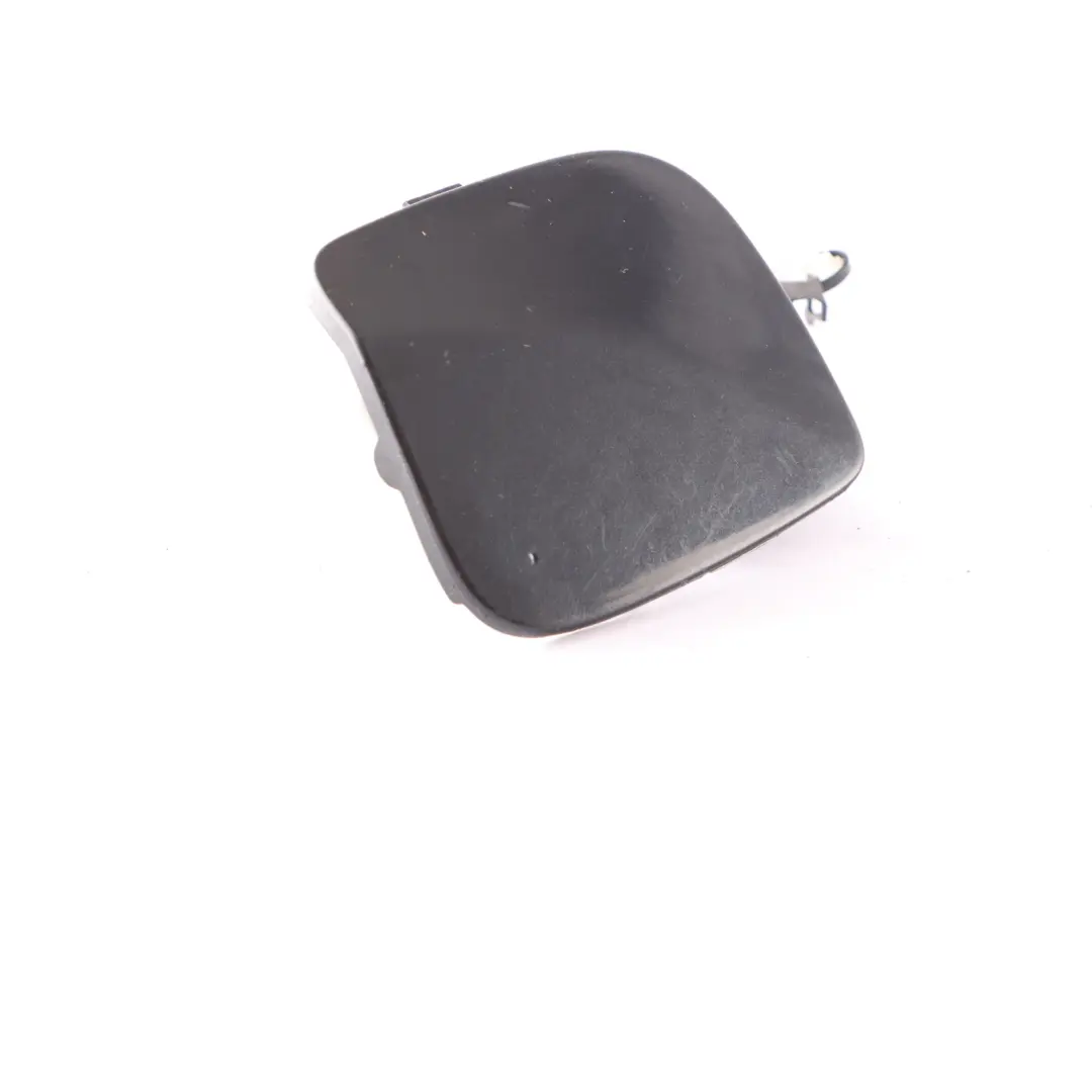 Front Bumper Flap Towing Eye Hook Cover Black Sapphire Metallic to BMW F20 LCI with Part number 7387170 BMW F20 LCI Front Bumper Flap Towing Eye Hook Cover Black Sapphire Metallic - SKU 7387170-BS - Part number 7387170