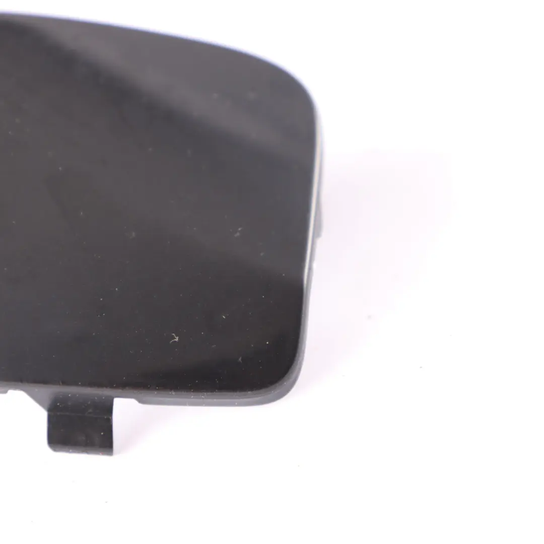 Front Bumper Flap Towing Eye Hook Cover Black Sapphire Metallic to BMW F20 LCI with Part number 7387170 BMW F20 LCI Front Bumper Flap Towing Eye Hook Cover Black Sapphire Metallic - SKU 7387170-BS - Part number 7387170