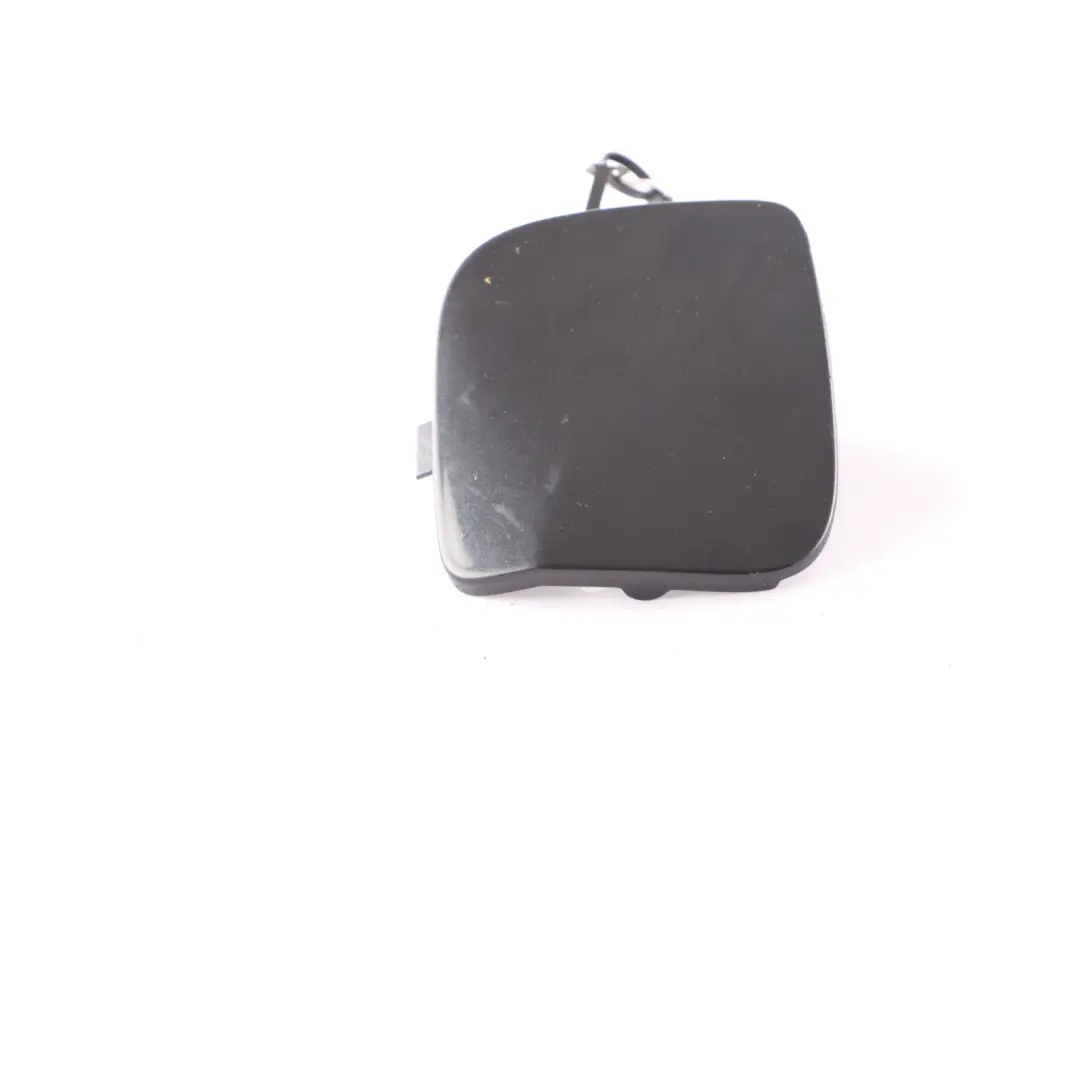 Front Bumper Flap Towing Eye Hook Cover Black Sapphire Metallic to BMW F20 LCI with Part number 7387170 BMW F20 LCI Front Bumper Flap Towing Eye Hook Cover Black Sapphire Metallic - SKU 7387170-BS - Part number 7387170