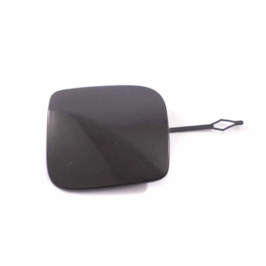 Front Bumper Flap Towing Eye Hook Cover Schwarz 2 Black 668 7371725 to BMW F20 LCI with Part number 7387170 BMW F20 LCI Front Bumper Flap Towing Eye Hook Cover Schwarz 2 Black 668 7371725 - SKU 7387170-SCH - Part number 7387170