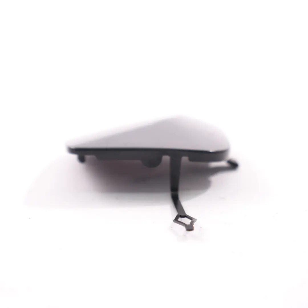 BMW F20 LCI Front Bumper Flap Towing Eye Hook Cover Schwarz 2 Black 668 7371725 - SKU 7387170-SCH - Part number 7387170