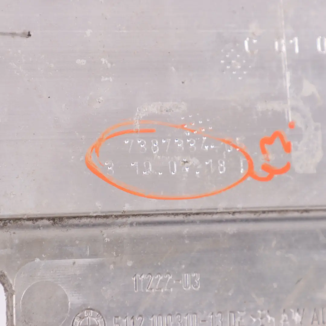 Rear Bumper Reinforcement BMW G30 G31 Carrier Support Impact Crash Bar - SKU 7387334 - Part number 7387334