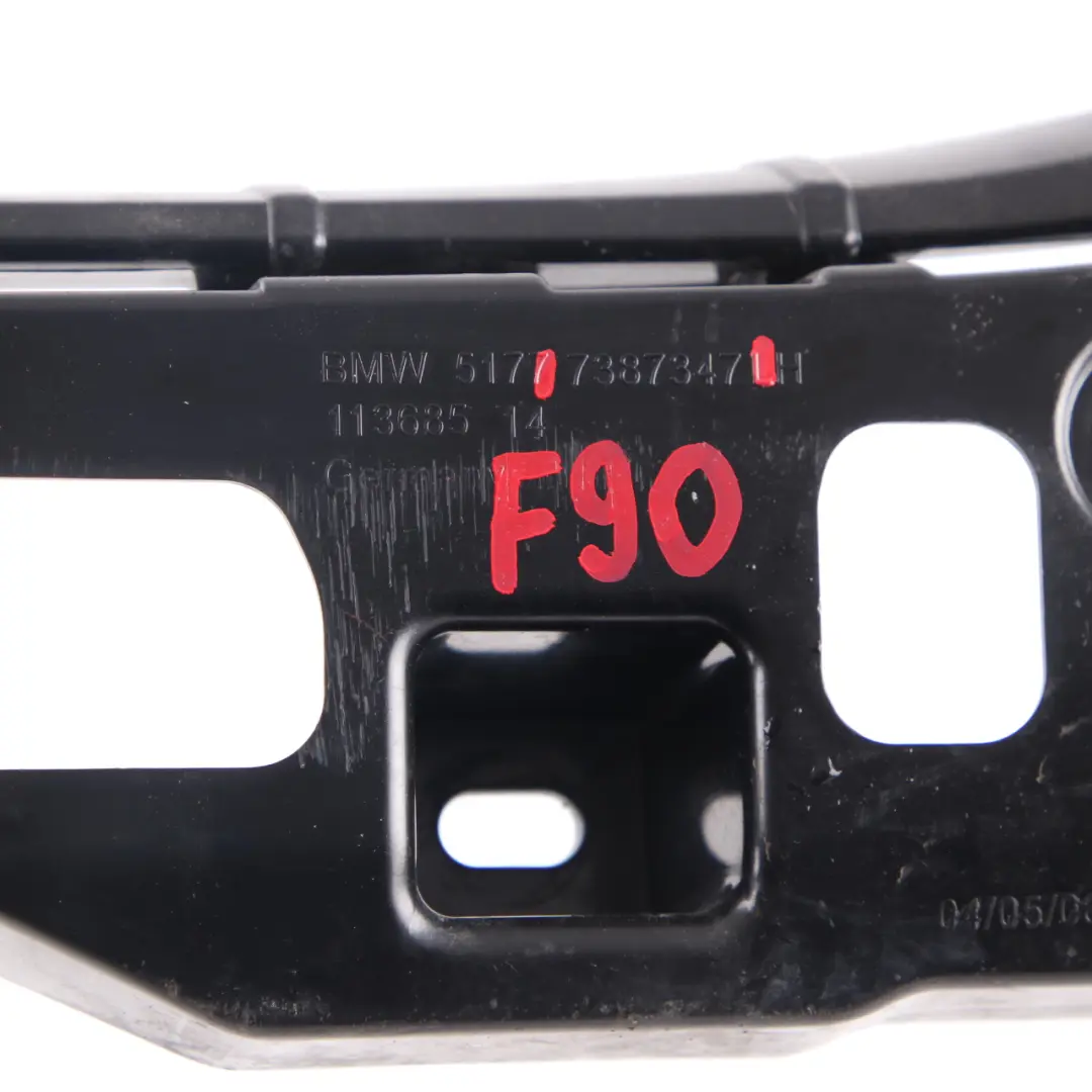 Soporte umbral faldón BMW G30 G31 montaje lateral izquierdo para con número de pieza 7387347 Soporte umbral faldón BMW G30 G31 montaje lateral izquierdo - SKU 7387347 - Número de pieza 7387347