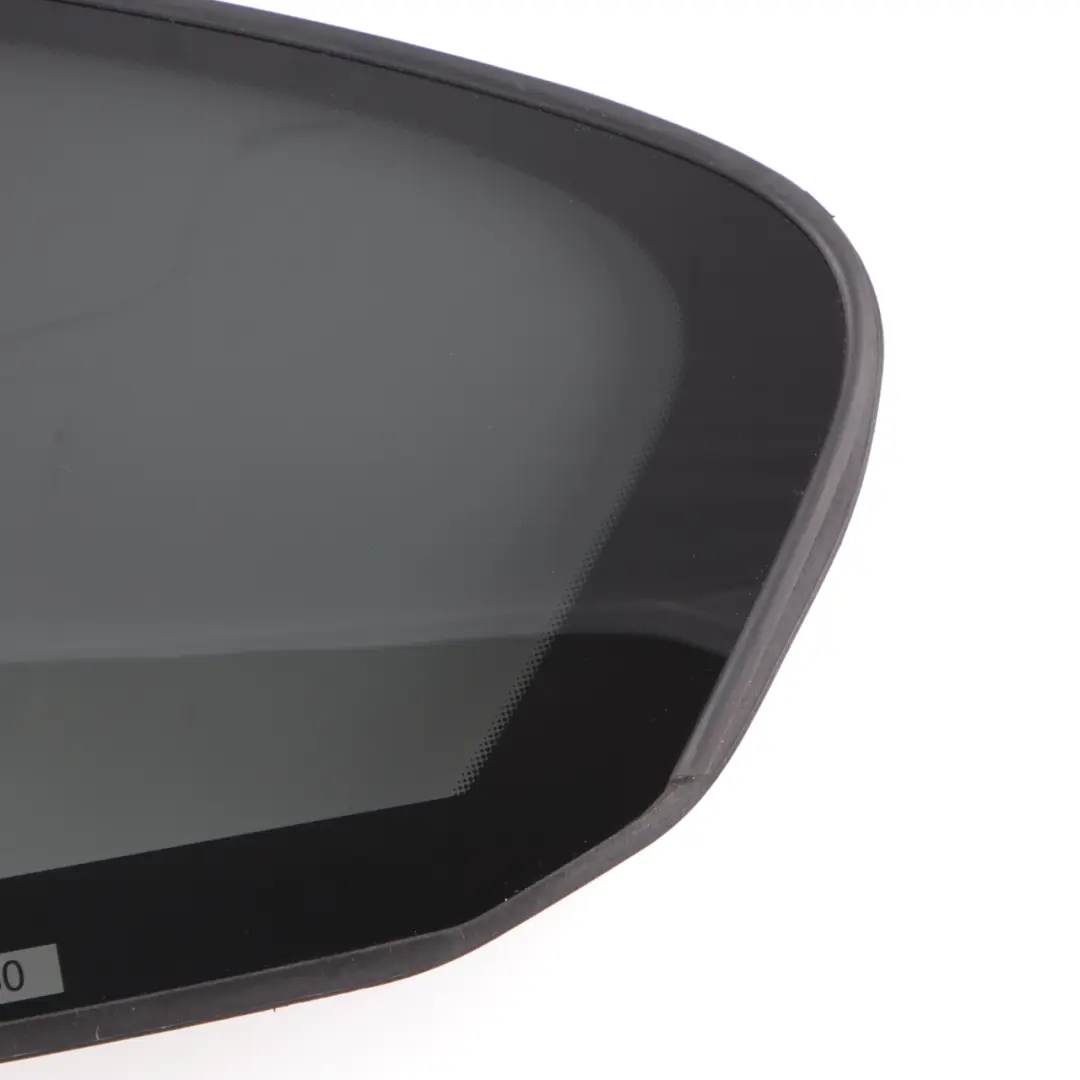 BMW G30 Side Window Rear Left Door N/S Glass Fixed Green AS3 SSG Black - SKU 7387455 - Part number 7387455