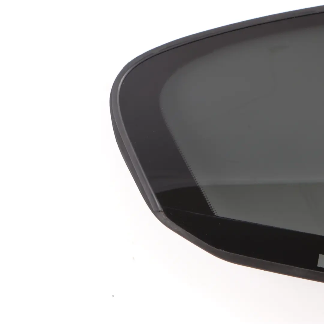 Seitenfenster hinten rechts Tür Glas fest grün AS3 schwarz SSG für BMW G30 mit Teilenummer 7387456 BMW G30 Seitenfenster hinten rechts Tür Glas fest grün AS3 schwarz SSG - SKU 7387456 - Teilenummer 7387456