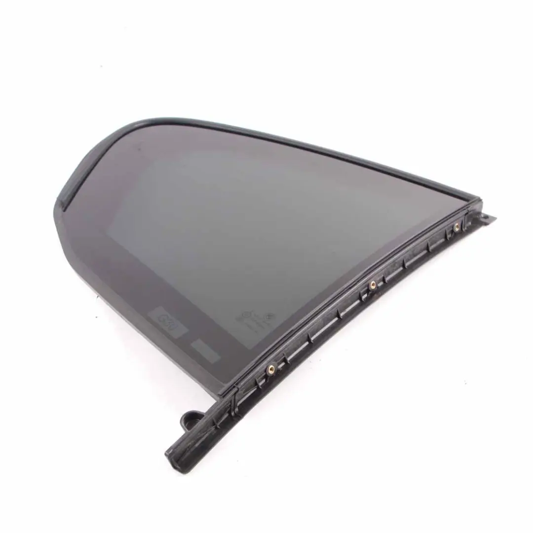 BMW G30 Fenêtre Latérale Arrière Droite Porte Verre AS3 Noir SSG - SKU 7387456 - Numéro de pièce 7387456