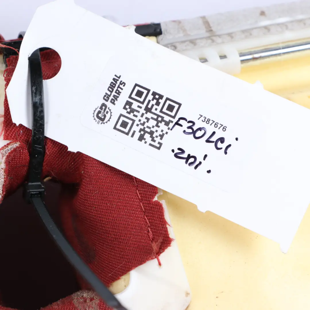 Bench Couch Sofa Cover Leather Dakota Korallrot Coral Red to BMW F30 Rear Seat with Part number 7387676 BMW F30 Rear Seat Bench Couch Sofa Cover Leather Dakota Korallrot Coral Red - SKU 7387676 - Part number 7387676