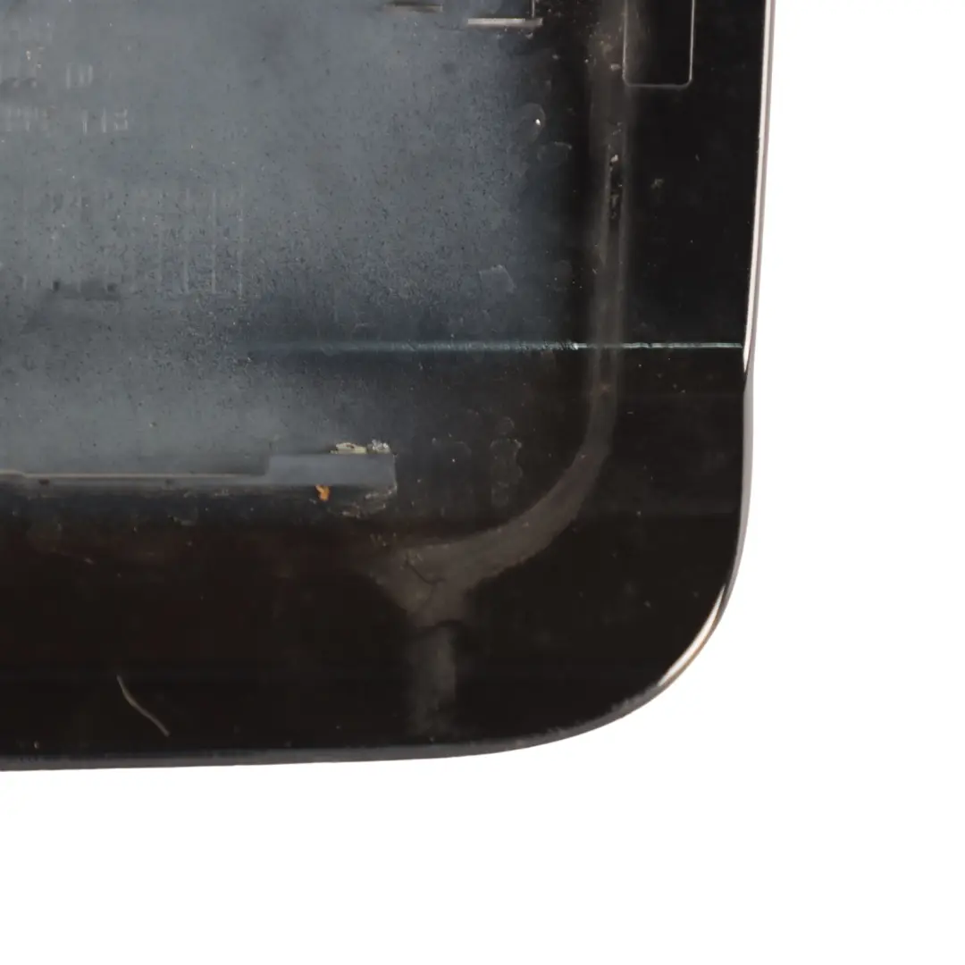 Fill in Flap Filler Cover Black Sapphire Metallic 475 to BMW G30 Fuel Cover with Part number 7387934 BMW G30 Fuel Cover Fill in Flap Filler Cover Black Sapphire Metallic 475 - SKU 7387934-BS - Part number 7387934