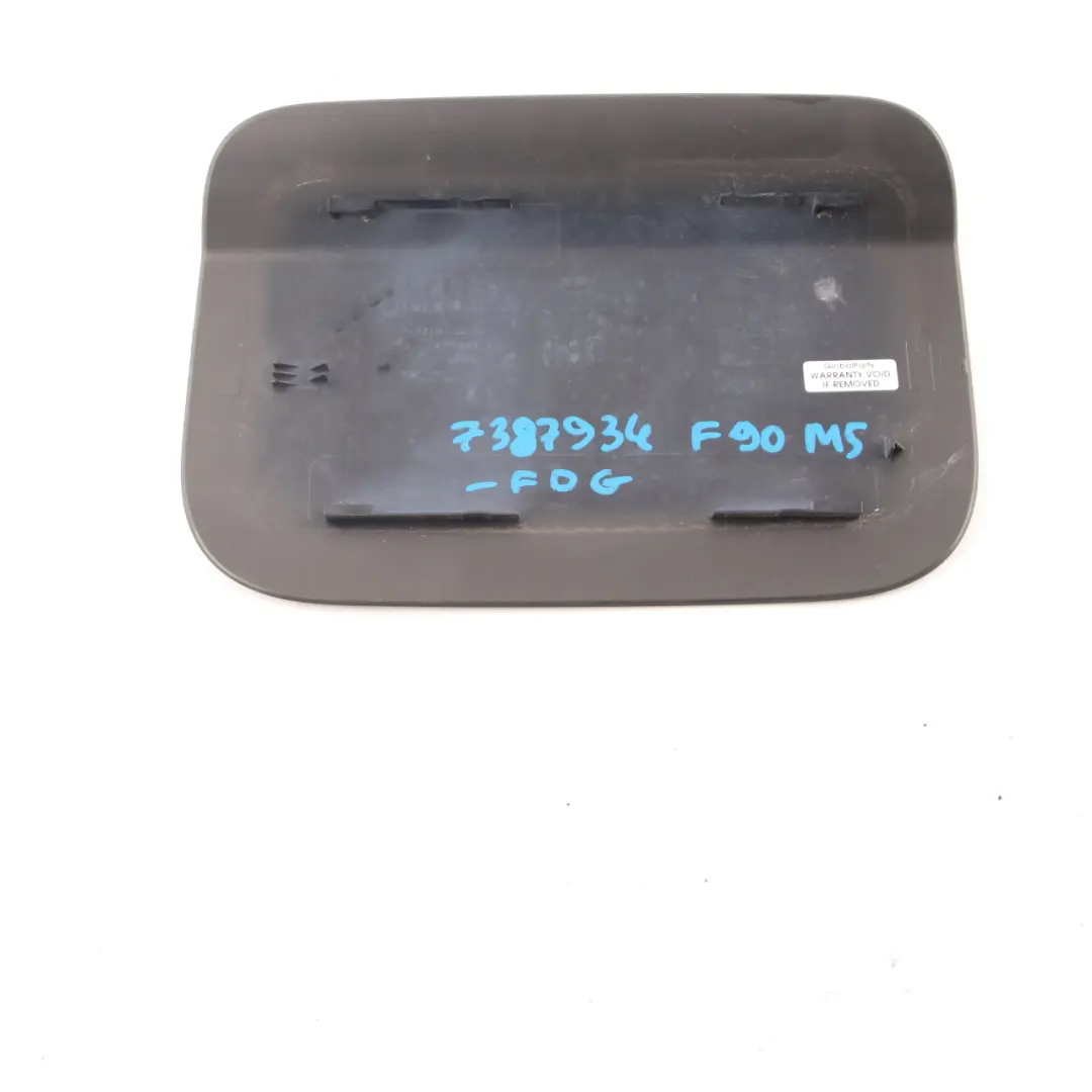 BMW G30 Fuel Cover Fill-in Flap Filler Cover Frozen Dark Grey II - P79 - SKU 7387934-FDG - Part number 7387934