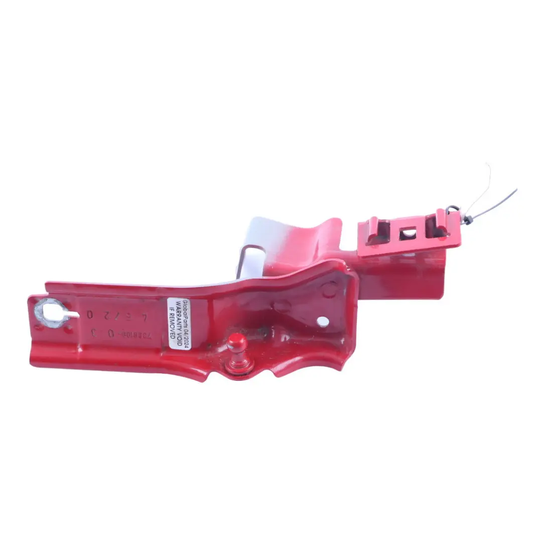 Motorhaubenhalterung Halterung Rechts Chili Rot 851 für Mini Countryman F60 mit Teilenummer 7388108 Mini Countryman F60 Motorhaubenhalterung Halterung Rechts Chili Rot 851 - SKU 7388108-CHRED - Teilenummer 7388108
