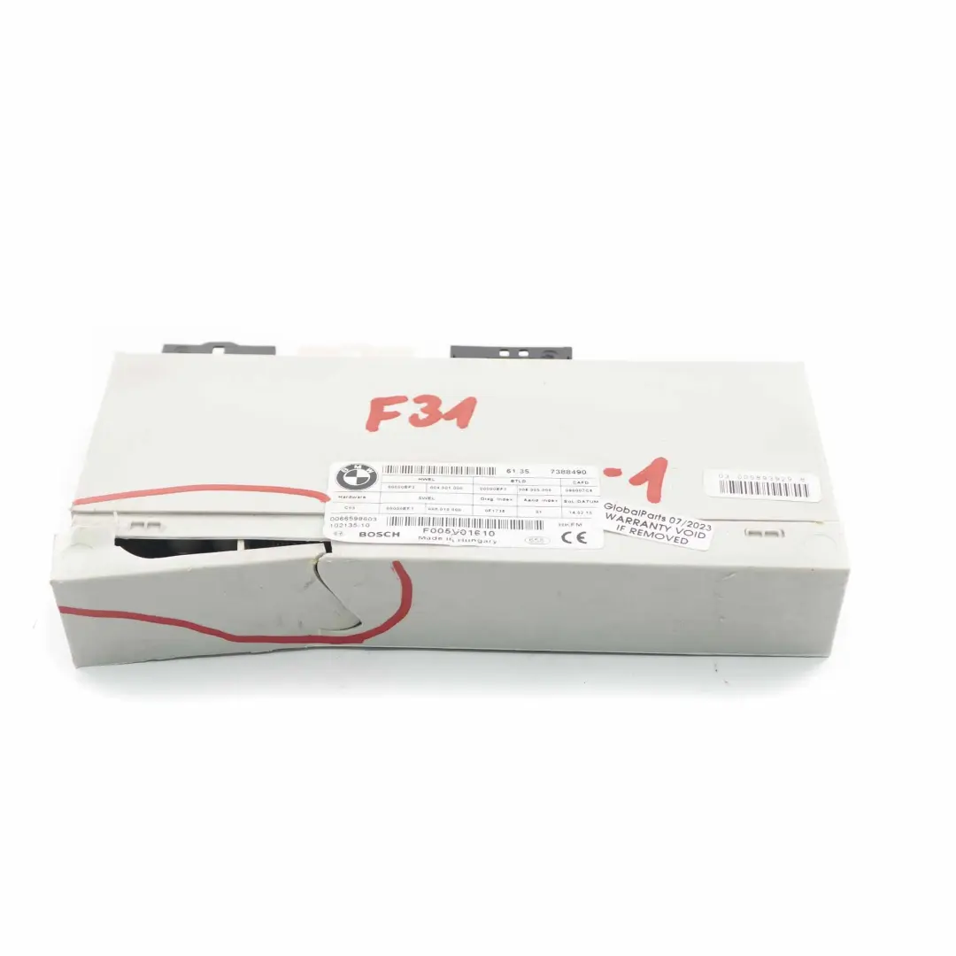 Modulo unità controllo corpo HKFM 7388490 0066245503 F005V01610 per BMW F31 Touring con numero di parte 7412610 BMW F31 Touring Modulo unità controllo corpo HKFM 7388490 0066245503 F005V01610 - SKU 7388490-1 - Numero di parte 7412610