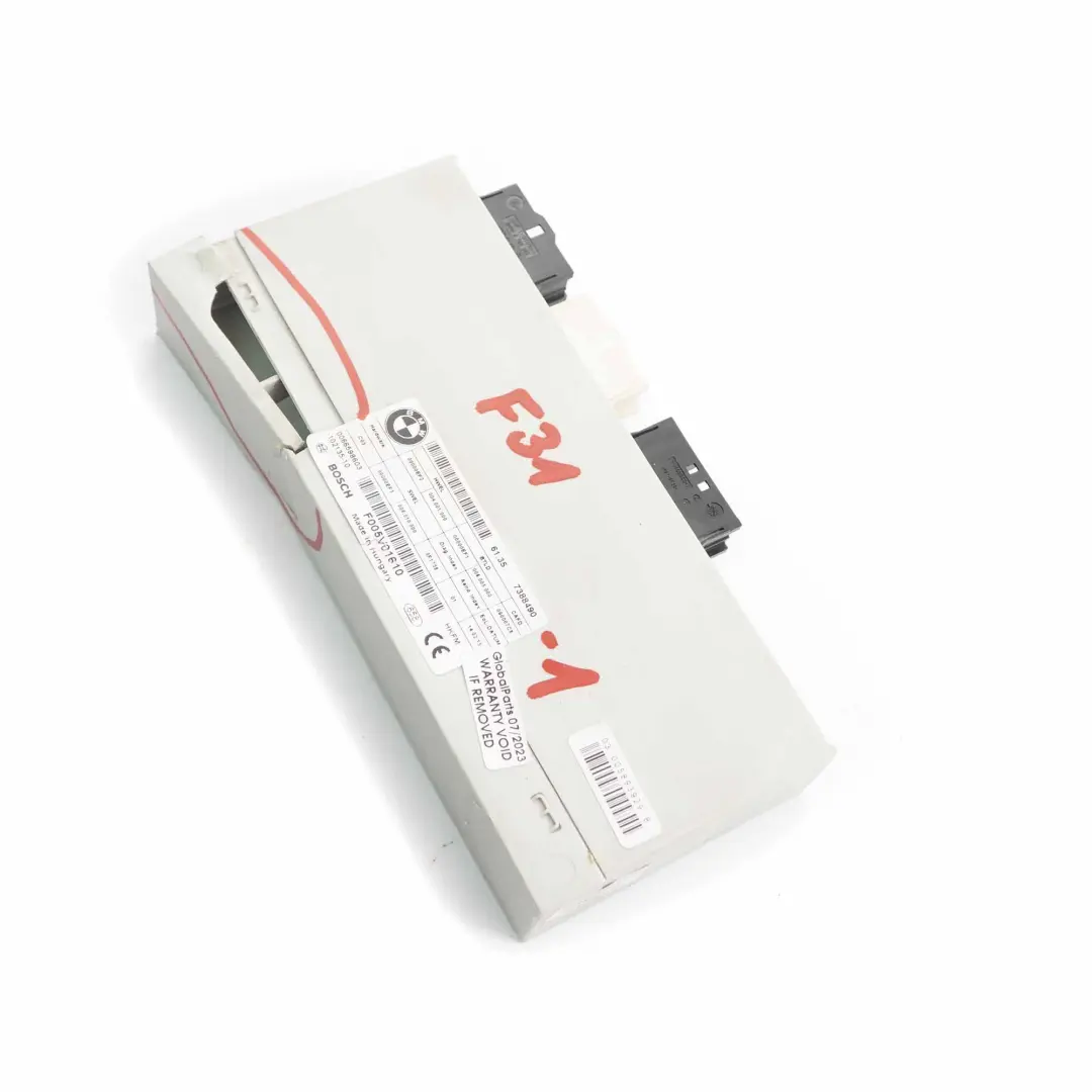 BMW F31 Touring Modulo unità controllo corpo HKFM 7388490 0066245503 F005V01610 - SKU 7388490-1 - Numero di parte 7412610