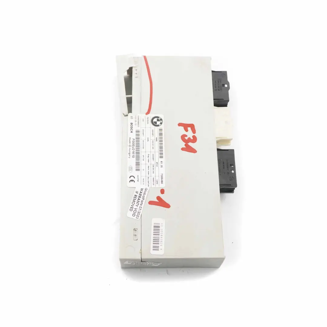 Modulo unità controllo corpo HKFM 7388490 0066245503 F005V01610 per BMW F31 Touring con numero di parte 7412610 BMW F31 Touring Modulo unità controllo corpo HKFM 7388490 0066245503 F005V01610 - SKU 7388490-1 - Numero di parte 7412610