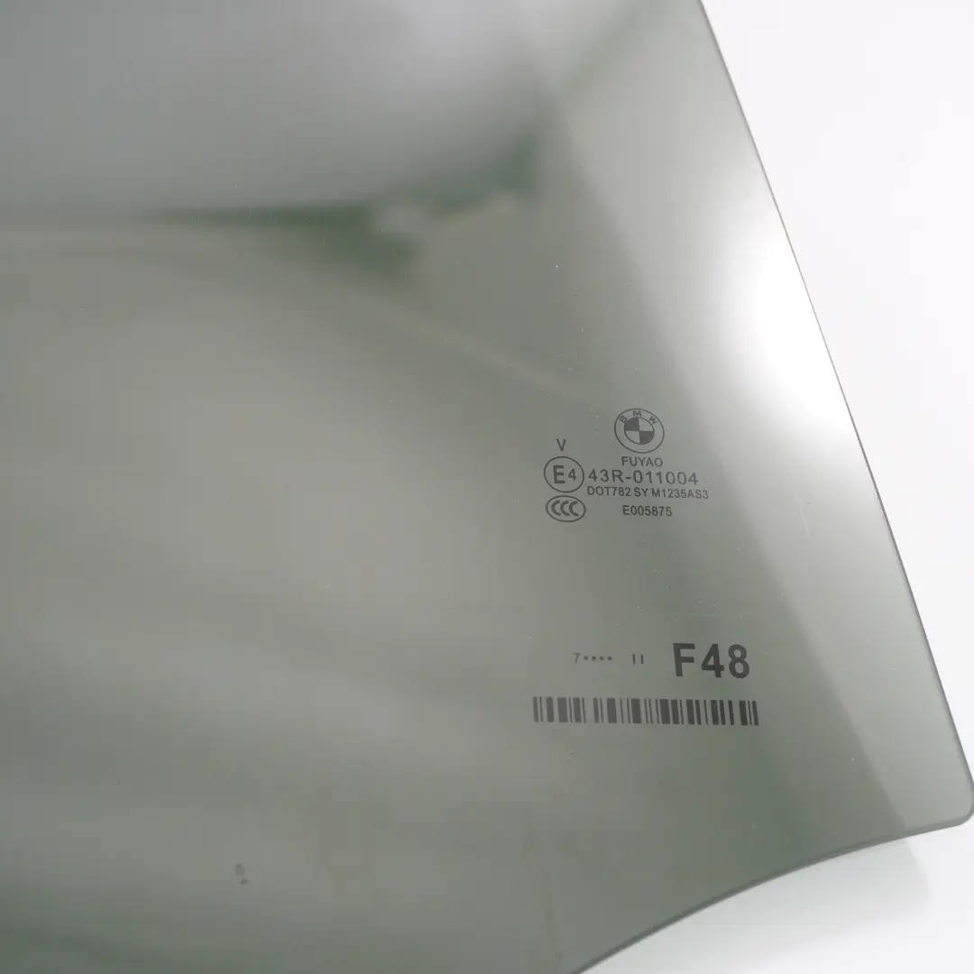 Side Window Door Glazing Rear Right O/S AS3 Black SSG to BMW X1 F48 with Part number 7388870 BMW X1 F48 Side Window Door Glazing Rear Right O/S AS3 Black SSG - SKU 7388870 - Part number 7388870