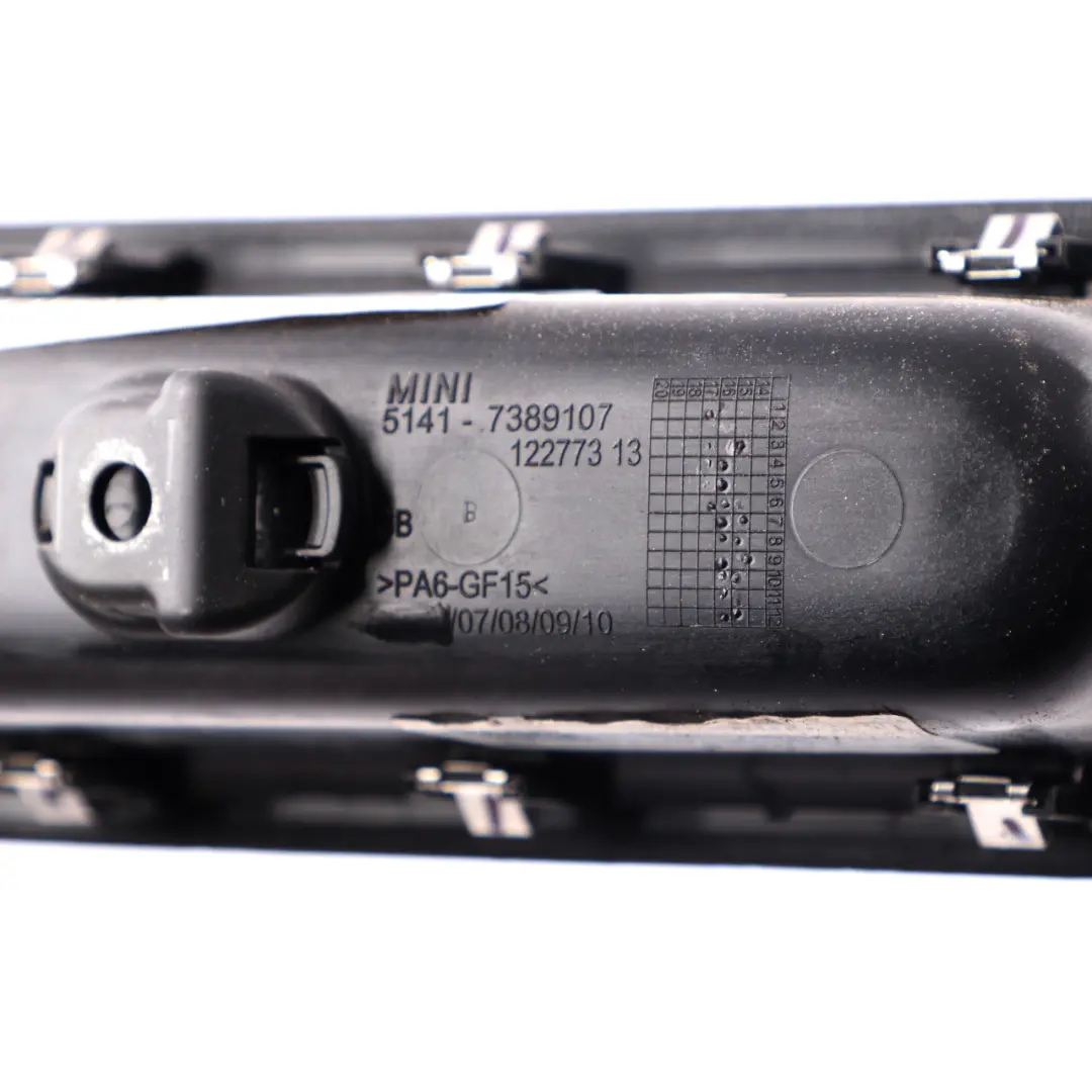 Mini Clubman F54 Front Window Lifter Switch Panel Trim Black Chrome - SKU 7389107 - Part number 7389107